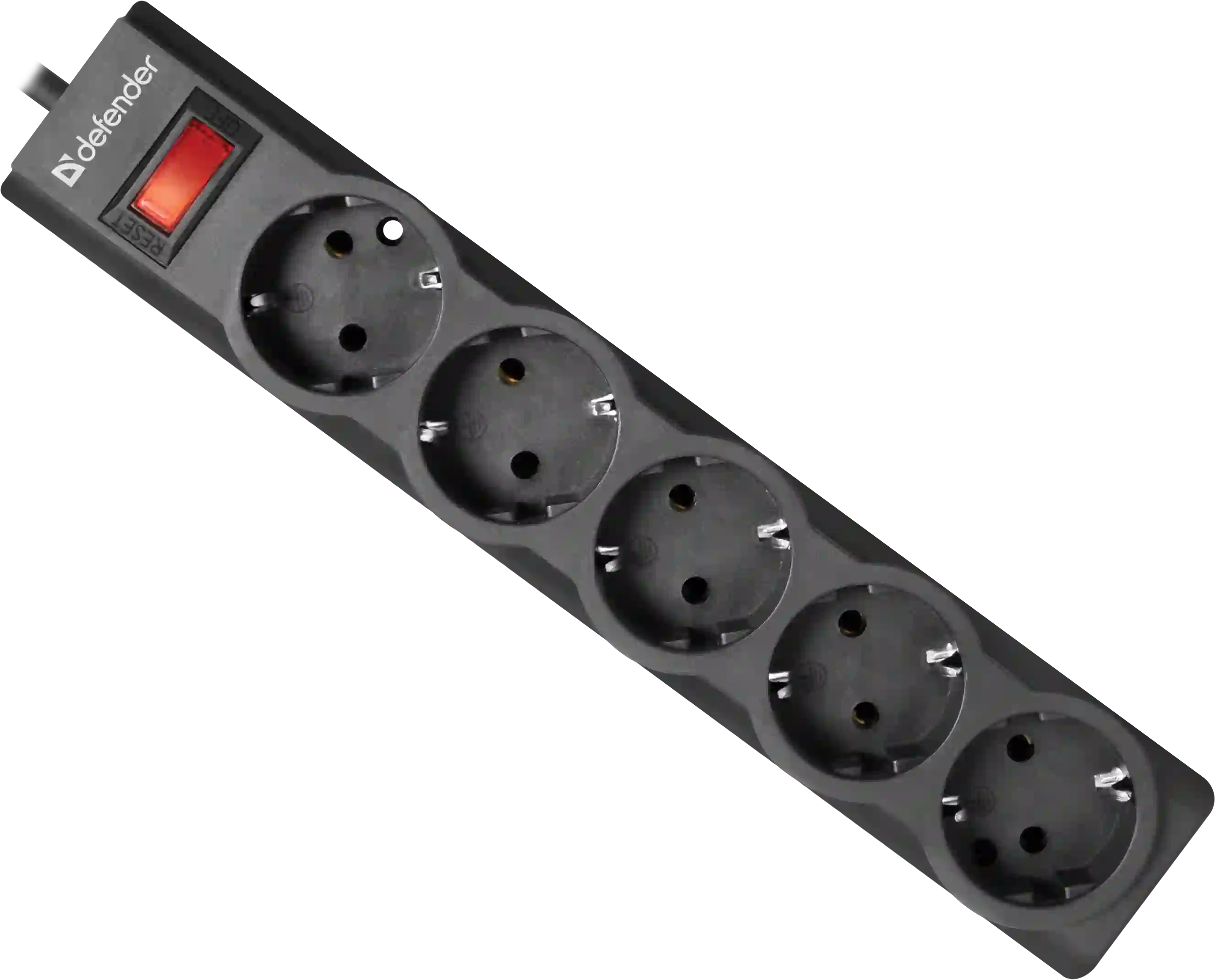 Сетевой фильтр DEFENDER ES Largo 5 5м Black (99499)
Сетевой фильтр DEFENDER ES Largo 5 5м Black (99499)