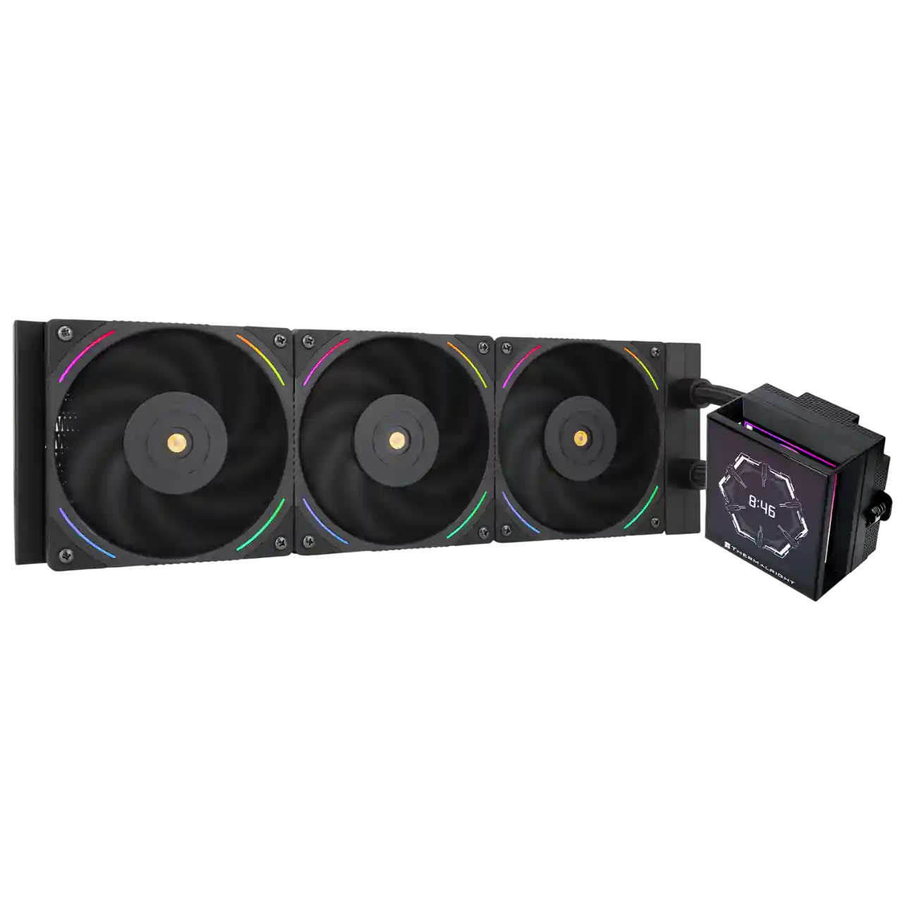 Система жидкостного охлаждения THERMALRIGHT Hyper Vision 360 ARGB Black (H-VISION-BL-360-ARGB)
Система жидкостного охлаждения THERMALRIGHT Hyper Vision 360 ARGB Black (H-VISION-BL-360-ARGB)