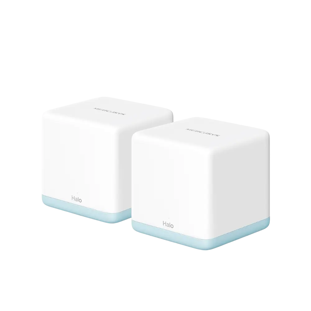 Mesh Wi-Fi система MERCUSYS Halo H30 (2-pack)
Mesh Wi-Fi система MERCUSYS Halo H30 (2-pack)