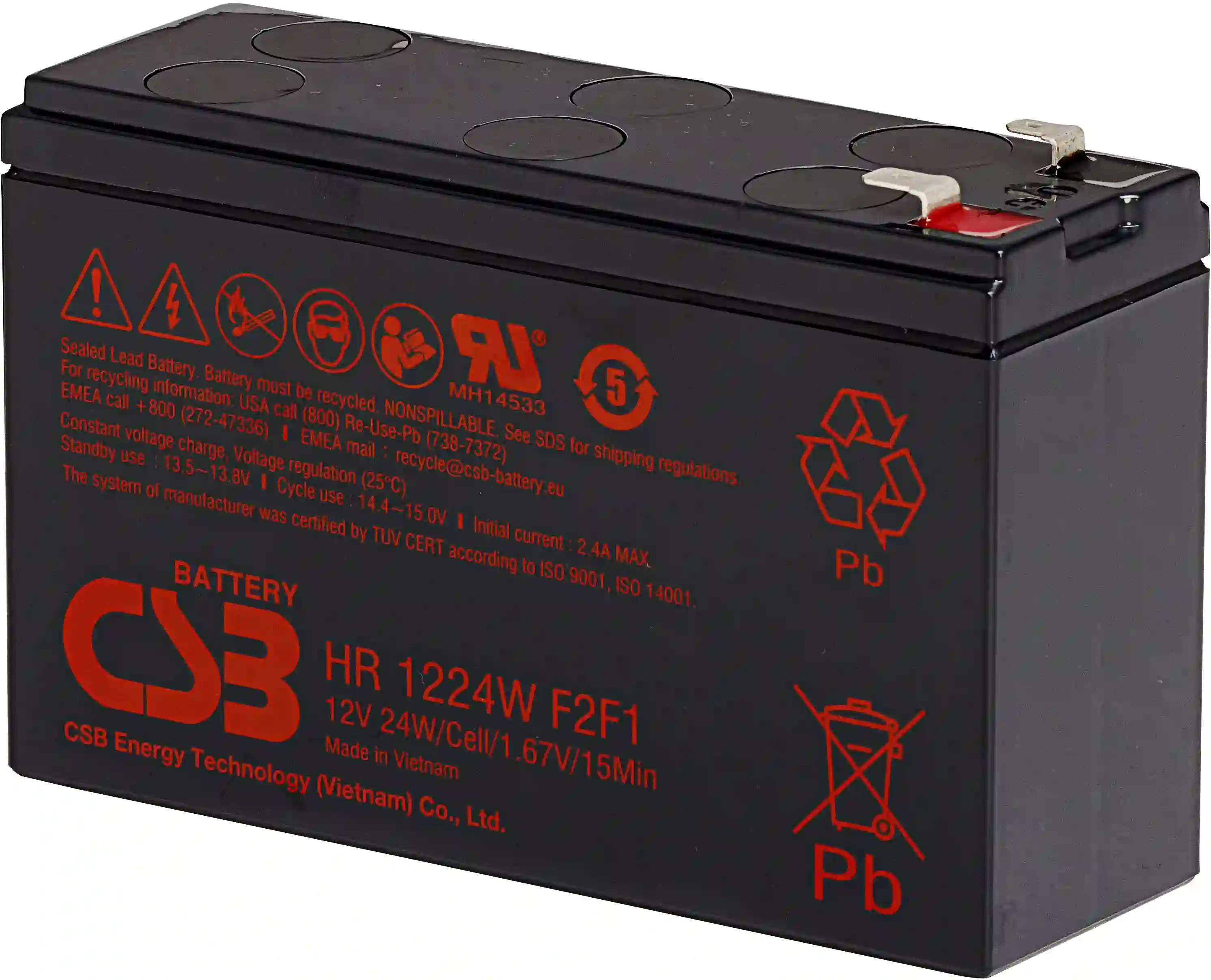 

Аккумуляторная батарея CSB HR1224W F2 F1