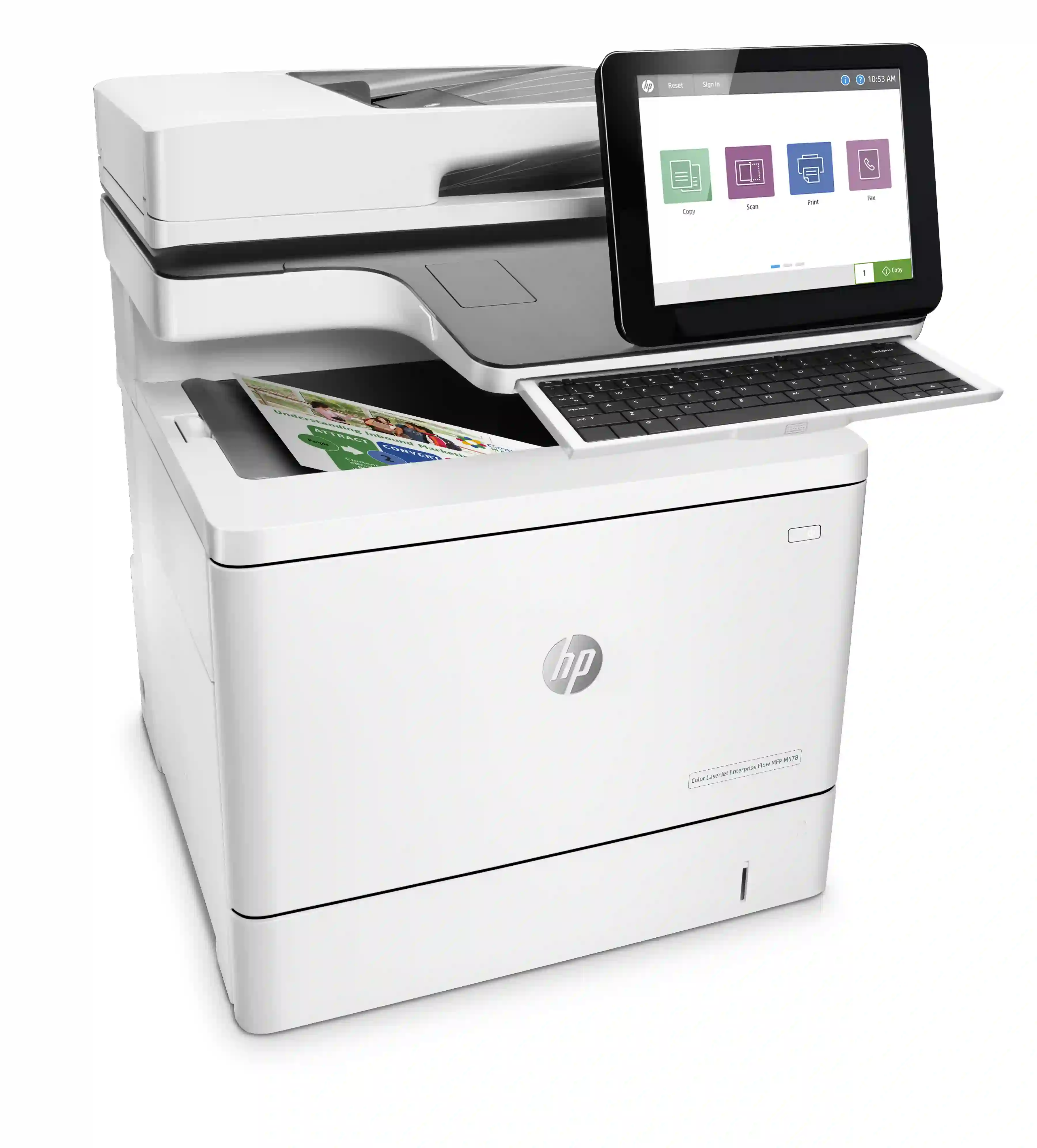 МФУ лазерное HP Color LaserJet Enterprise M578C (7ZU87A)