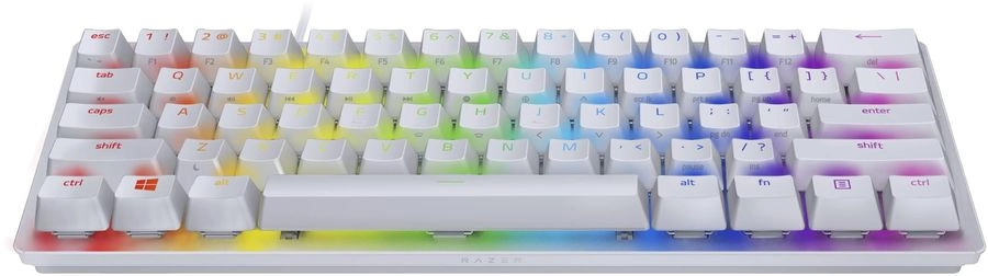 Клавиатура игровая RAZER Huntsman Mini - Mercury Edition (RZ03-03392200-R3R1)