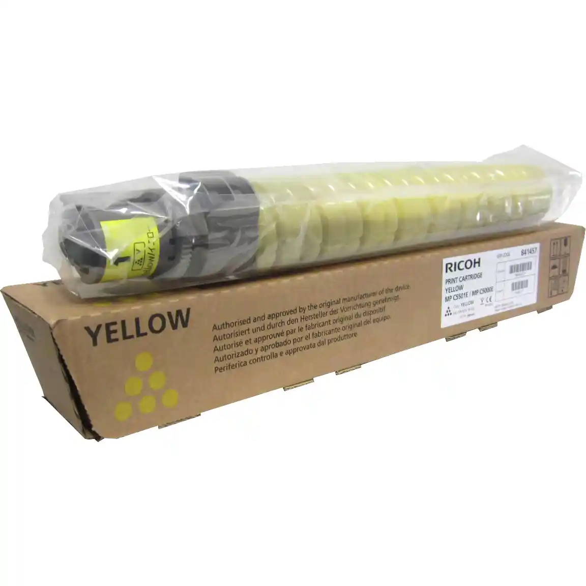 Картридж для лазерного принтера RICOH MP C5501/ C5000 Yellow (842049) картридж для лазернего принтера ricoh sp c310e пурпурный оригинал