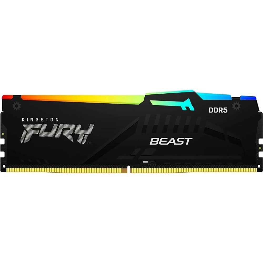 Оперативная память KINGSTON FURY Beast RGB DIMM DDR5 16Gb 5200 MHz (KF552C36BBEA-16)