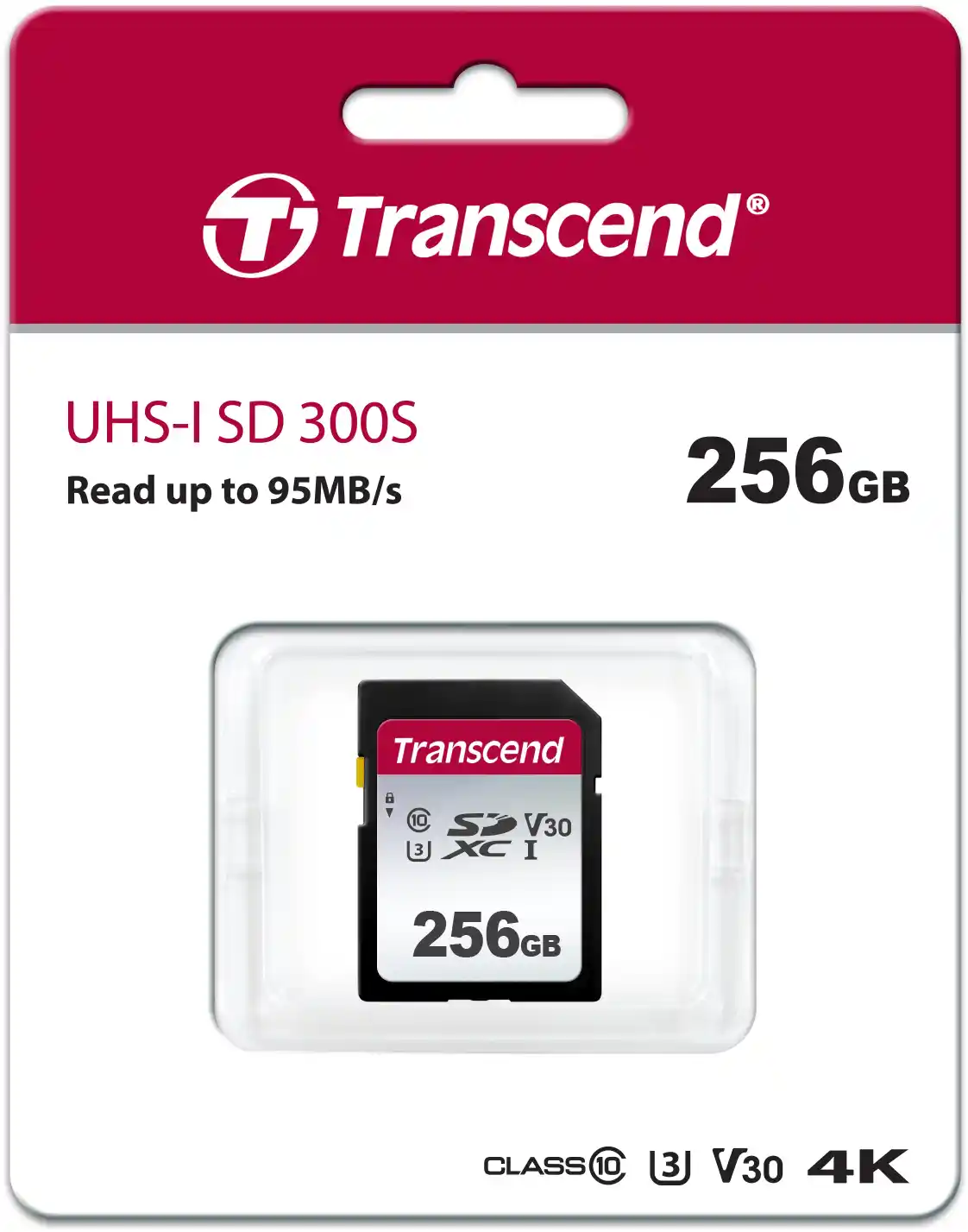 Карта памяти TRANSCEND 300S SDXC 256GB TS256GSDC300S