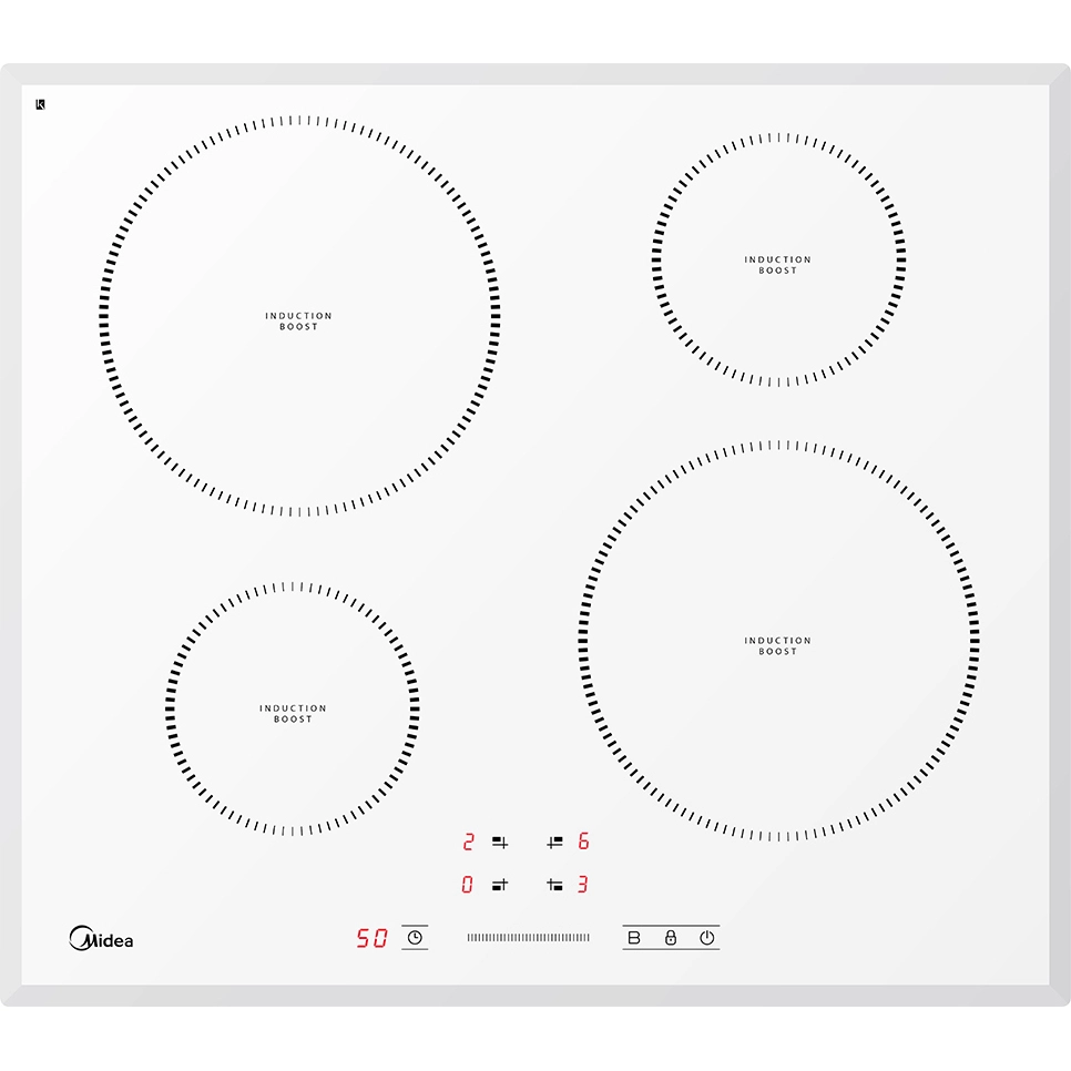 Встраиваемая индукционная панель MIDEA MIH64721FW