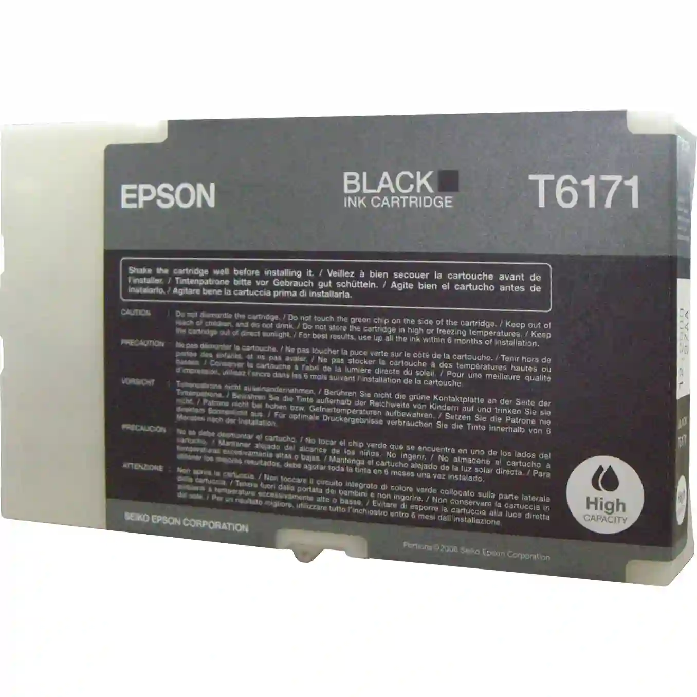 Картридж для струйного принтера EPSON T6171 Black (C13T617100)