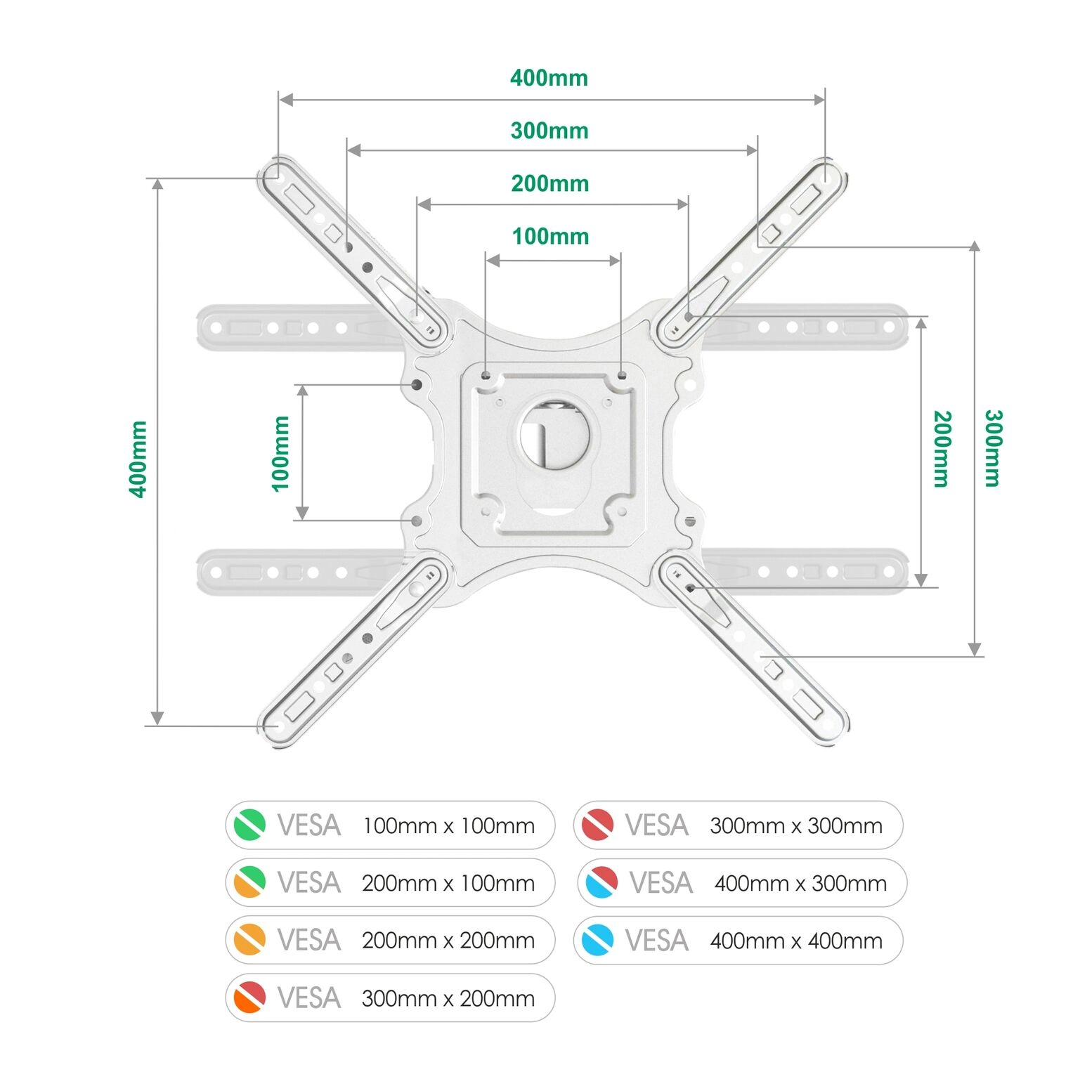 Кронштейн ONKRON M4 WHITE 32-65''