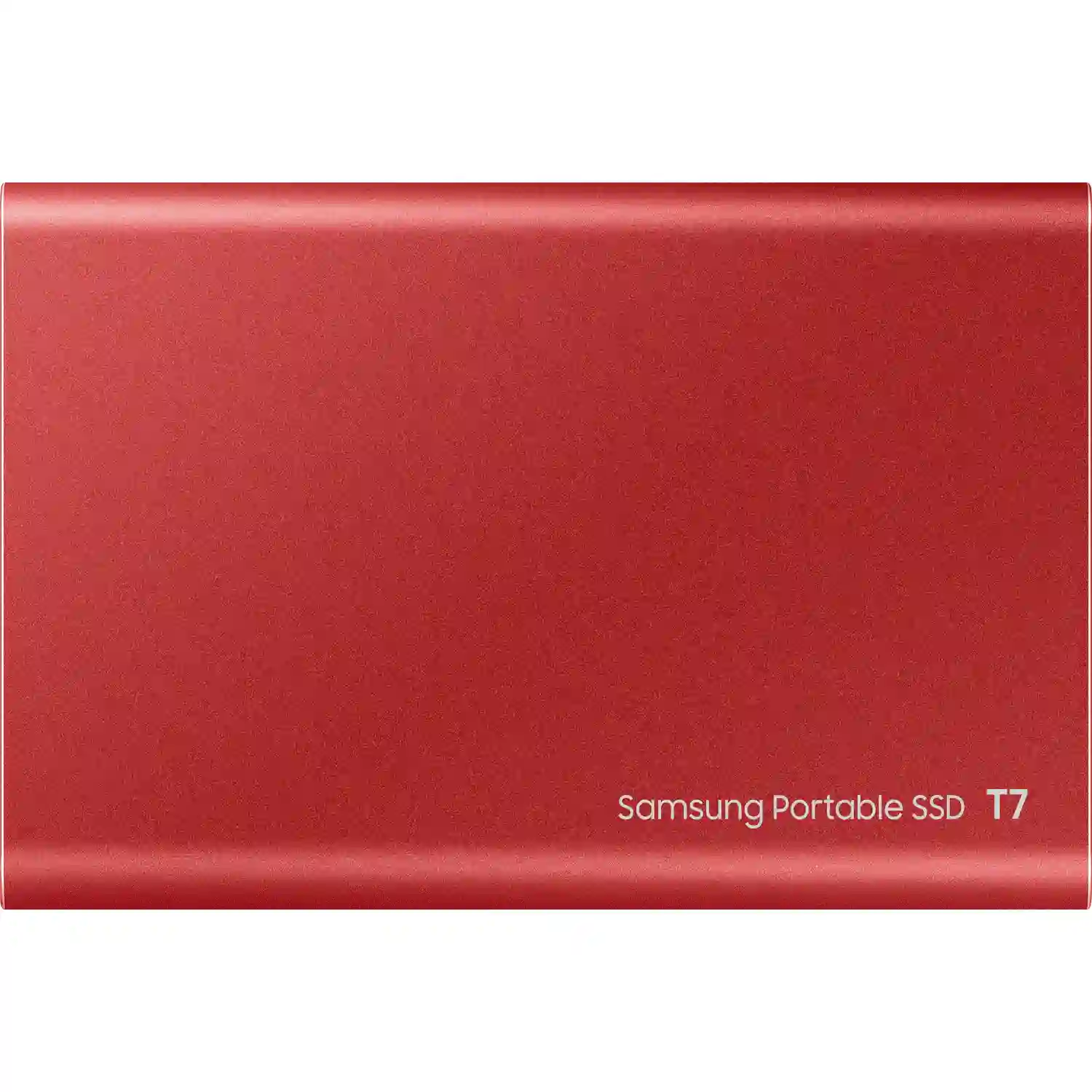 Внешний SSD диск SAMSUNG T7 1TB, USB 3.2, Metallic Red (MU-PC1T0R/WW)