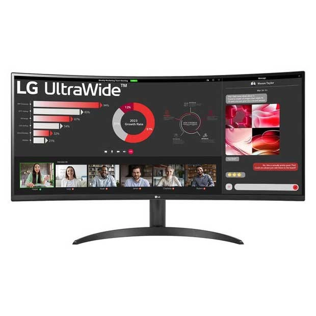 Монитор LG UltraWide 34" (34WR50QC-B)