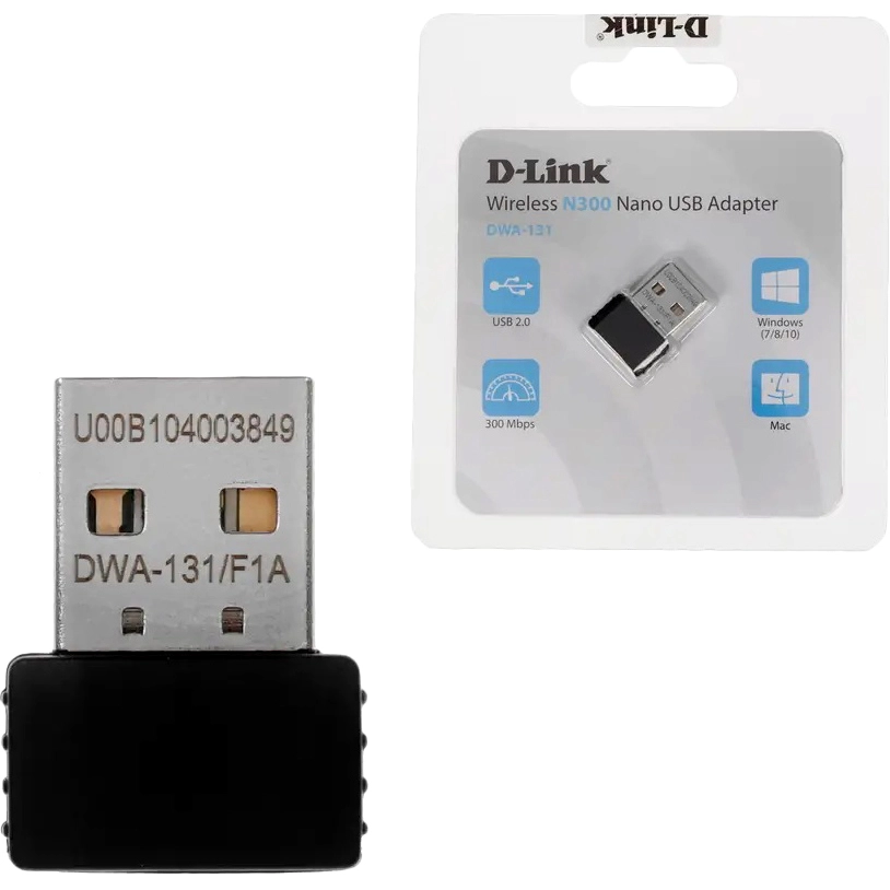 Wi-Fi адаптер D-LINK DWA-131/F1A