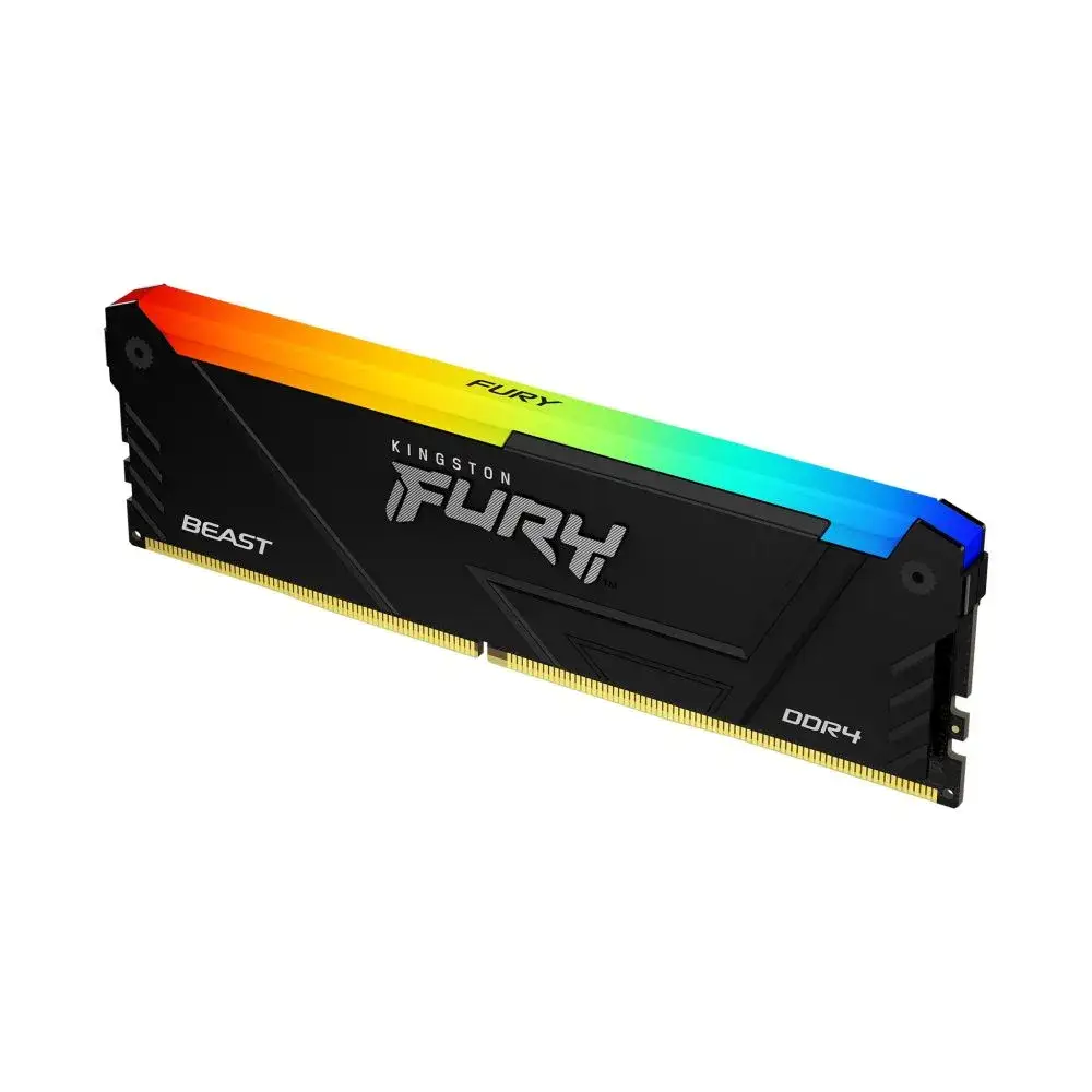 Оперативная память KINGSTON FURY Beast RGB DIMM DDR4 16GB 2666 MHz (KF426C16BB12A/16)