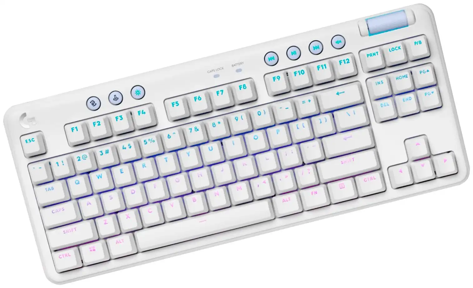 Клавиатура игровая LOGITECH G715 TKL Lightspeed White (920-010464)