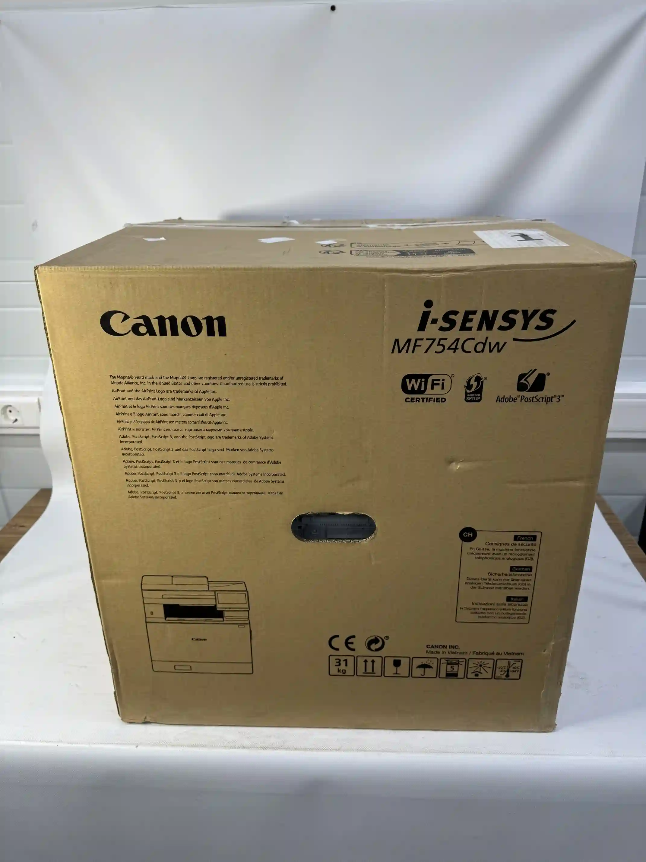 МФУ лазерное CANON i-SENSYS MF754Cdw (5455C009) k3 000005525