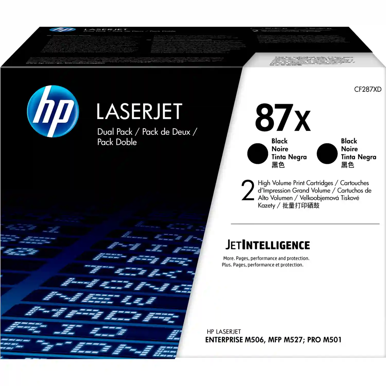 Комплект картриджей для лазерного принтера HP 87X Black (cf287XD) читаем пишем говорим по японски том 1 уроки 1 20 том 2 уроки 21 32 прописи уроки 1 32 комплект из 3 книг