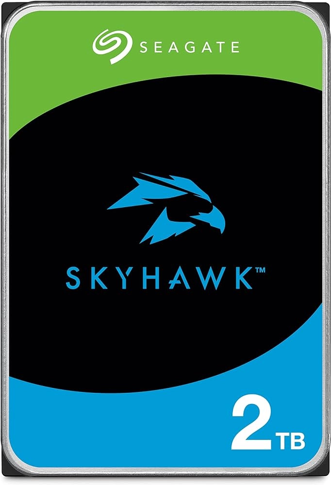 Внутренний HDD диск SEAGATE SkyHawk 2TB, SATA3, 3.5