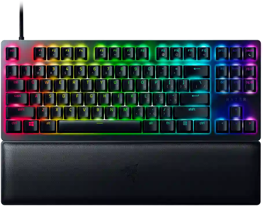 Клавиатура игровая RAZER Huntsman V2 Tenkeyless (Purple Switch) (RZ03-03941400-R3R1)