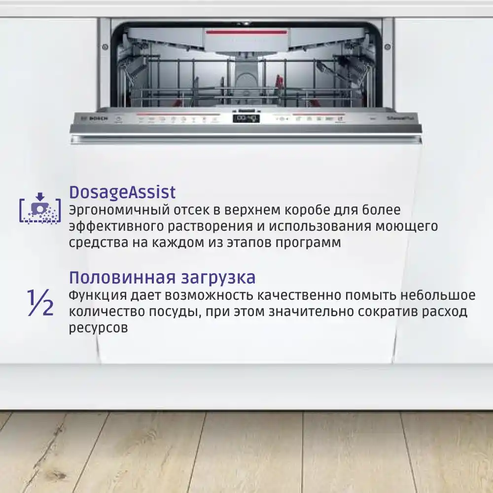 Встраиваемая посудомоечная машина BOSCH SMV6ECX93E