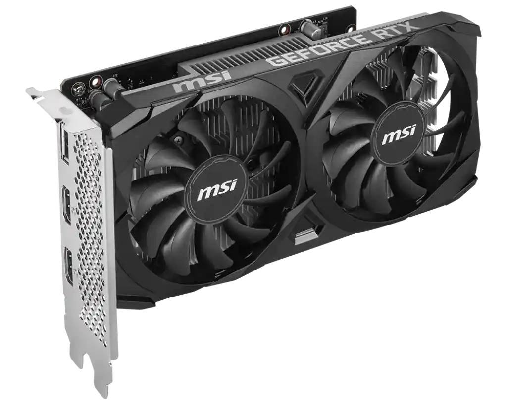 Видеокарта MSI GeForce RTX 3050 Ventus 2X 6G