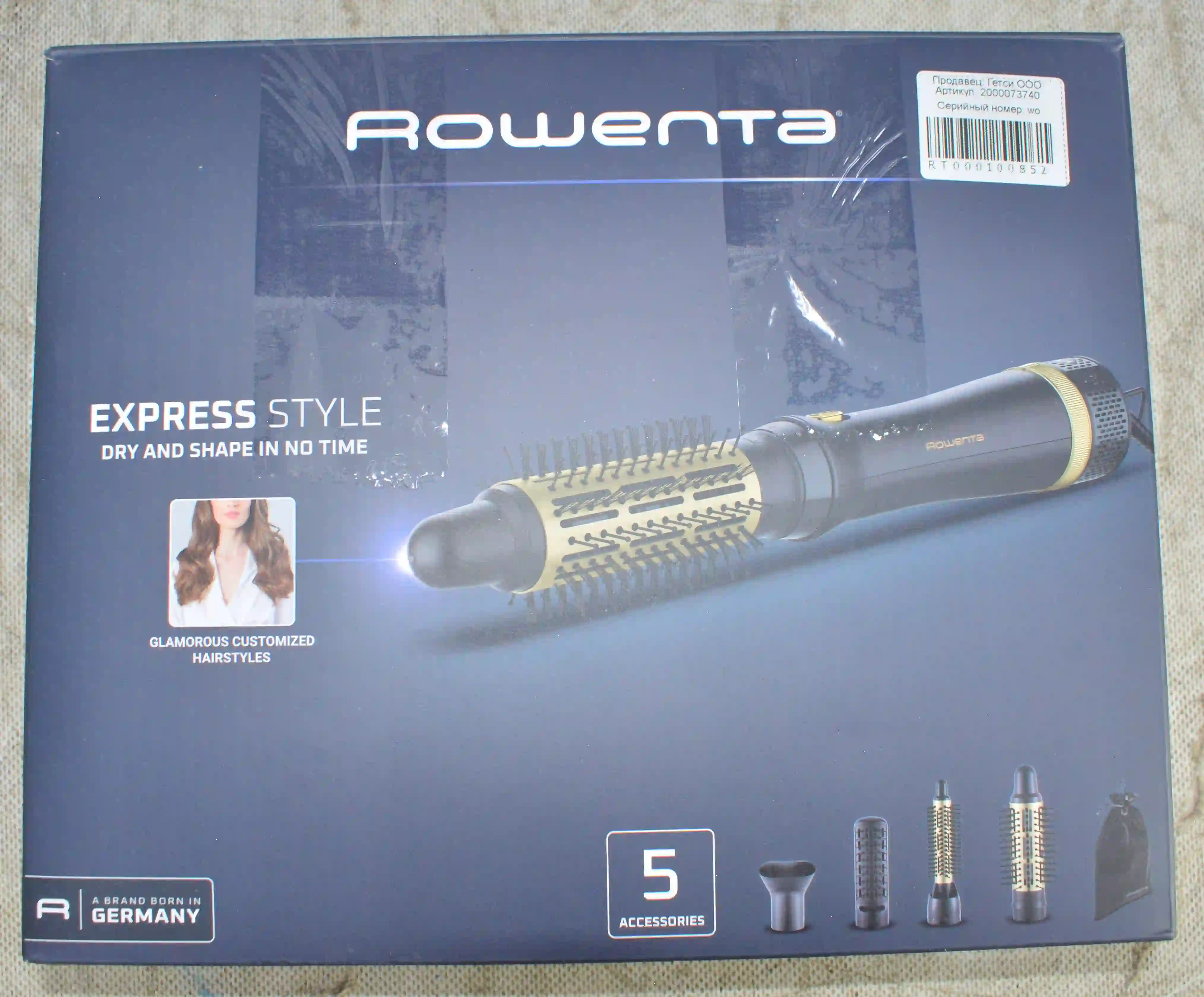 Фен-щётка ROWENTA CF6330F0 k7 000100852
