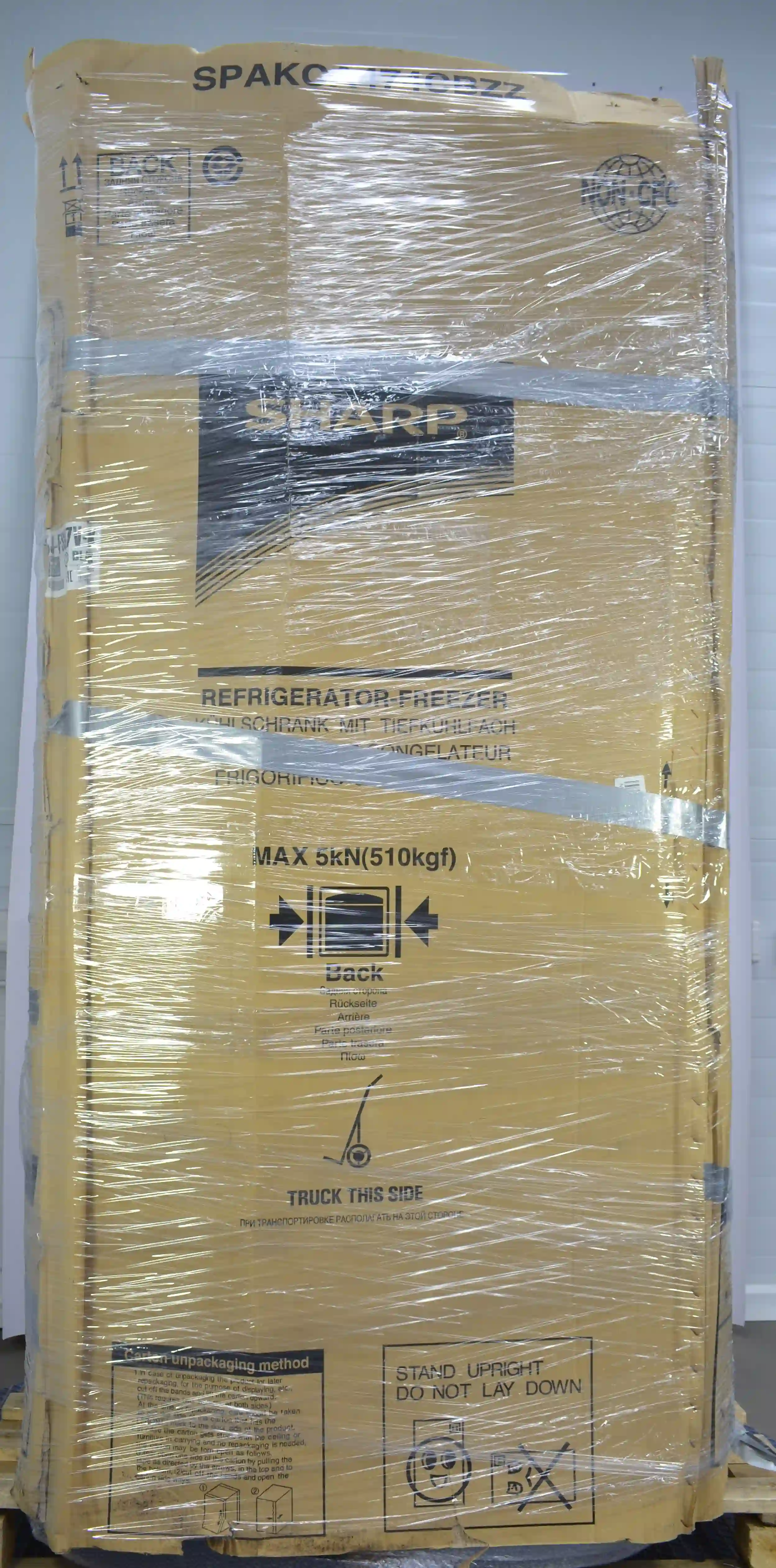 Холодильник SHARP SJ-FS97VBK  k4 000016558