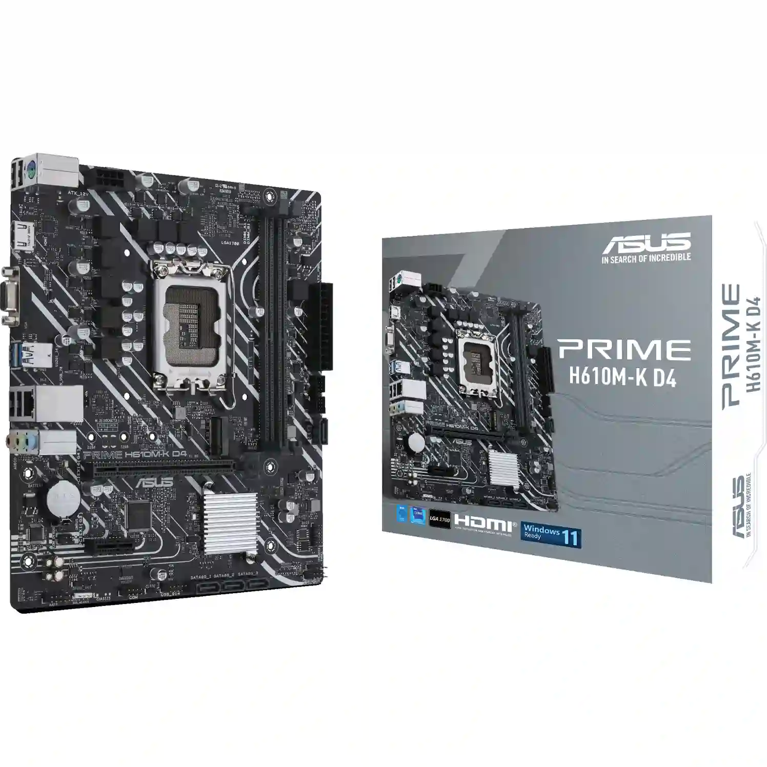 Материнская плата ASUS PRIME H610M-K D4 (90MB1A10-M0EAY0)