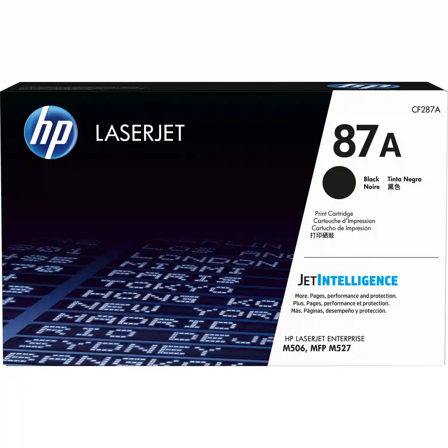 Картридж для лазерного принтера HP 87A Black CF287A 3738000₽