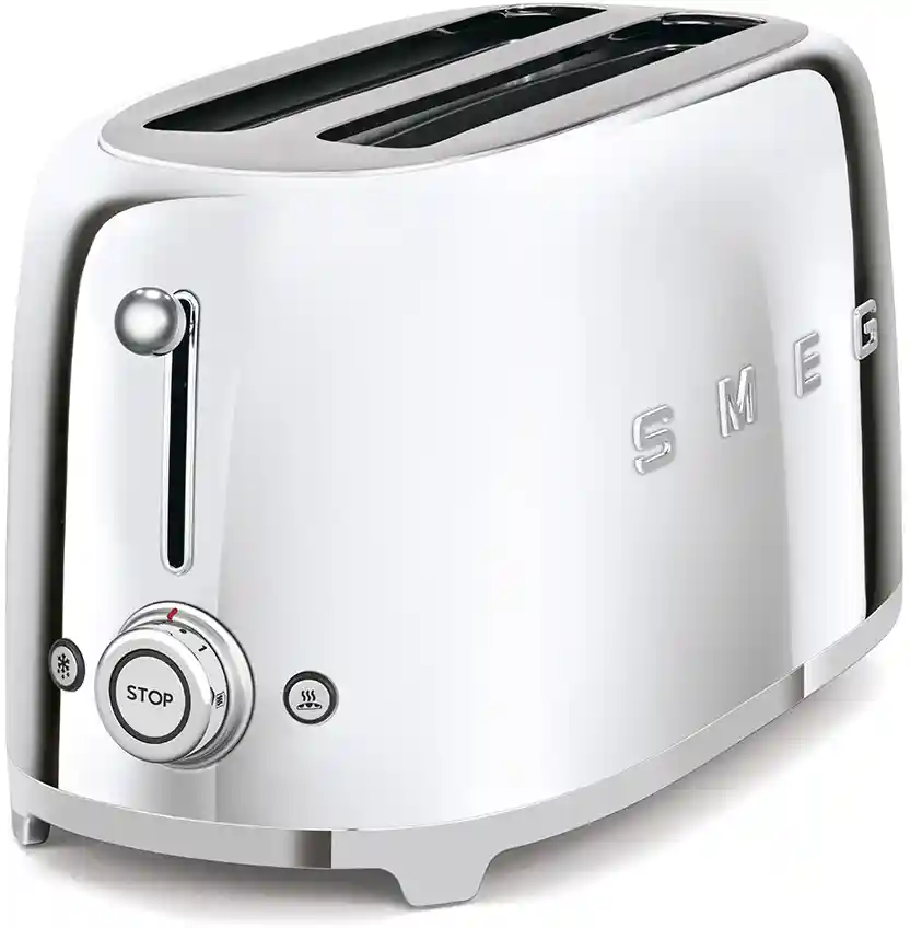 Тостер SMEG TSF02SSEU, хром