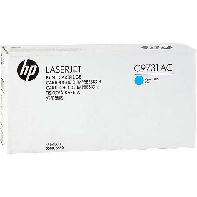 Картридж для лазерного принтера HP 645A Cyan (C9731AC)