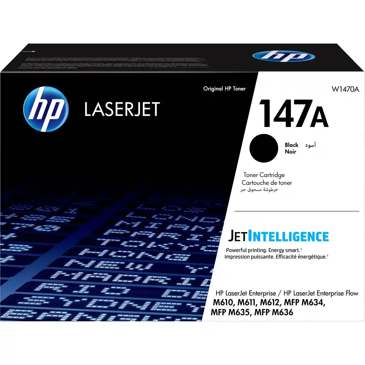 Картридж для лазерного принтера HP 147A Black (W1470A)