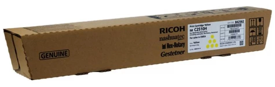 Картридж для лазерного принтера RICOH IM C2510H Yellow (842562)