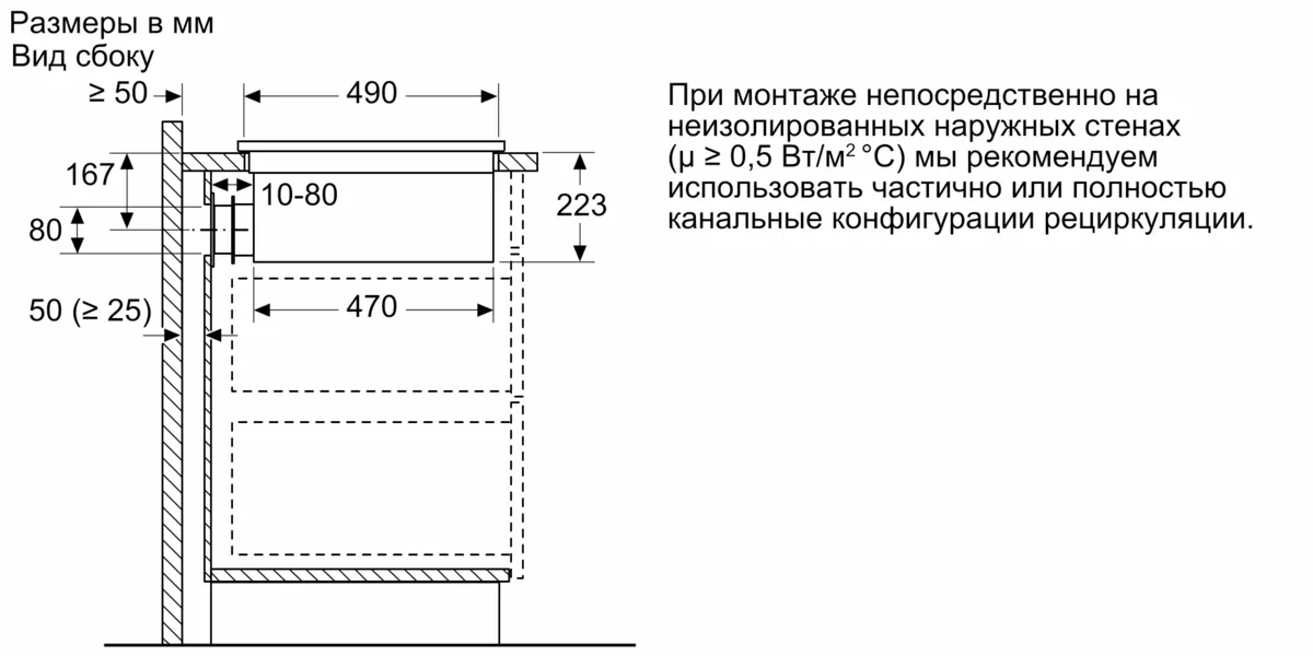 Встраиваемая индукционная панель BOSCH PXX875D57E Serie 8