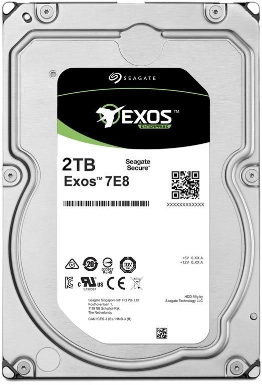 Внутренний HDD диск SEAGATE Enterprise Capacity 2TB, SATA3, 3.5