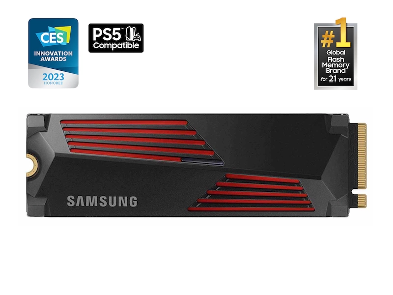 Внутренний SSD диск SAMSUNG 990 PRO 2TB, M.2, NVMe 2.0, PCIe 4.0 x4 (MZ-V9P2T0CW)