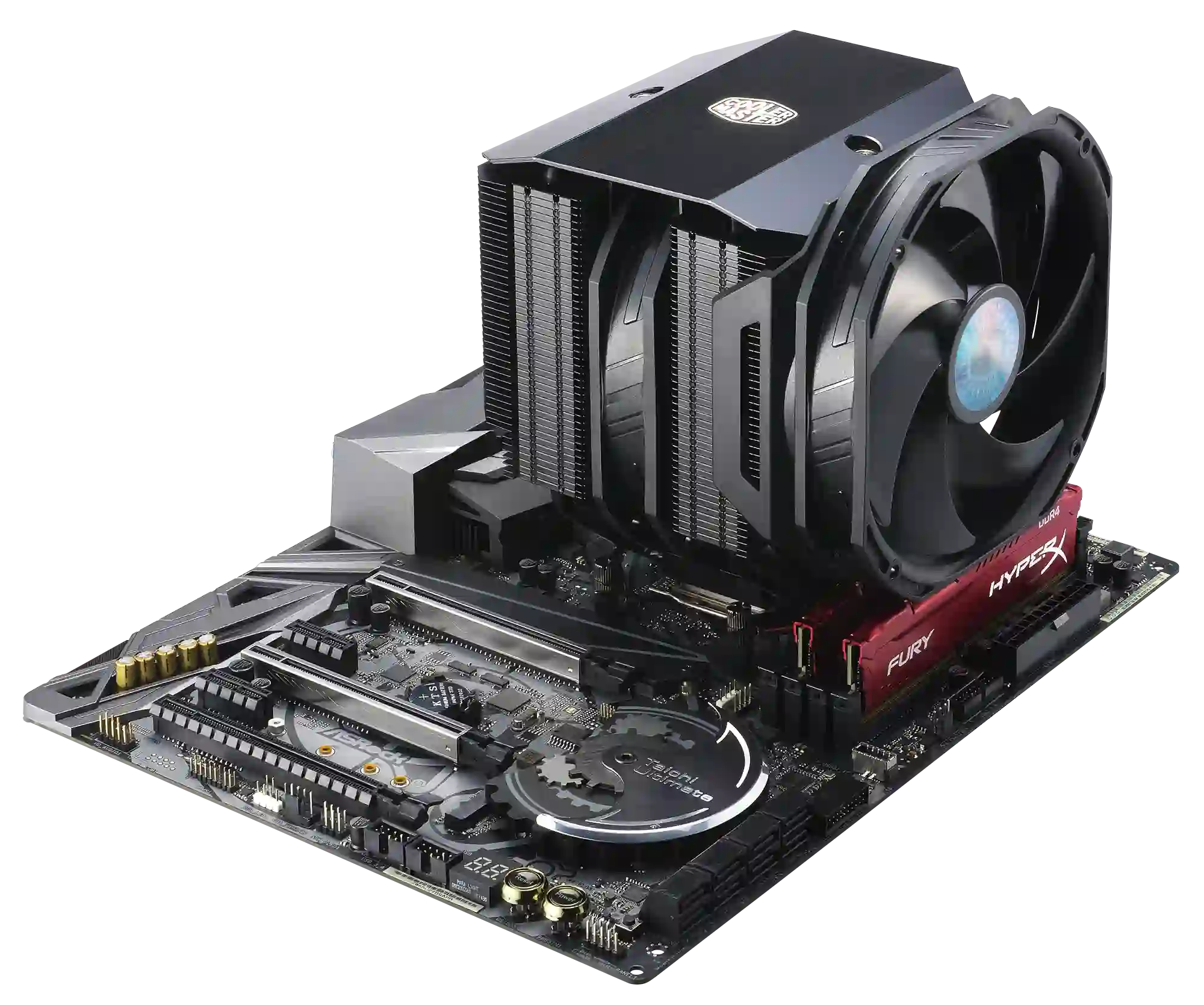 Кулер для процессора COOLER MASTER MasterAir MA624 Stealth (MAM-D6PS-314PK-R1)