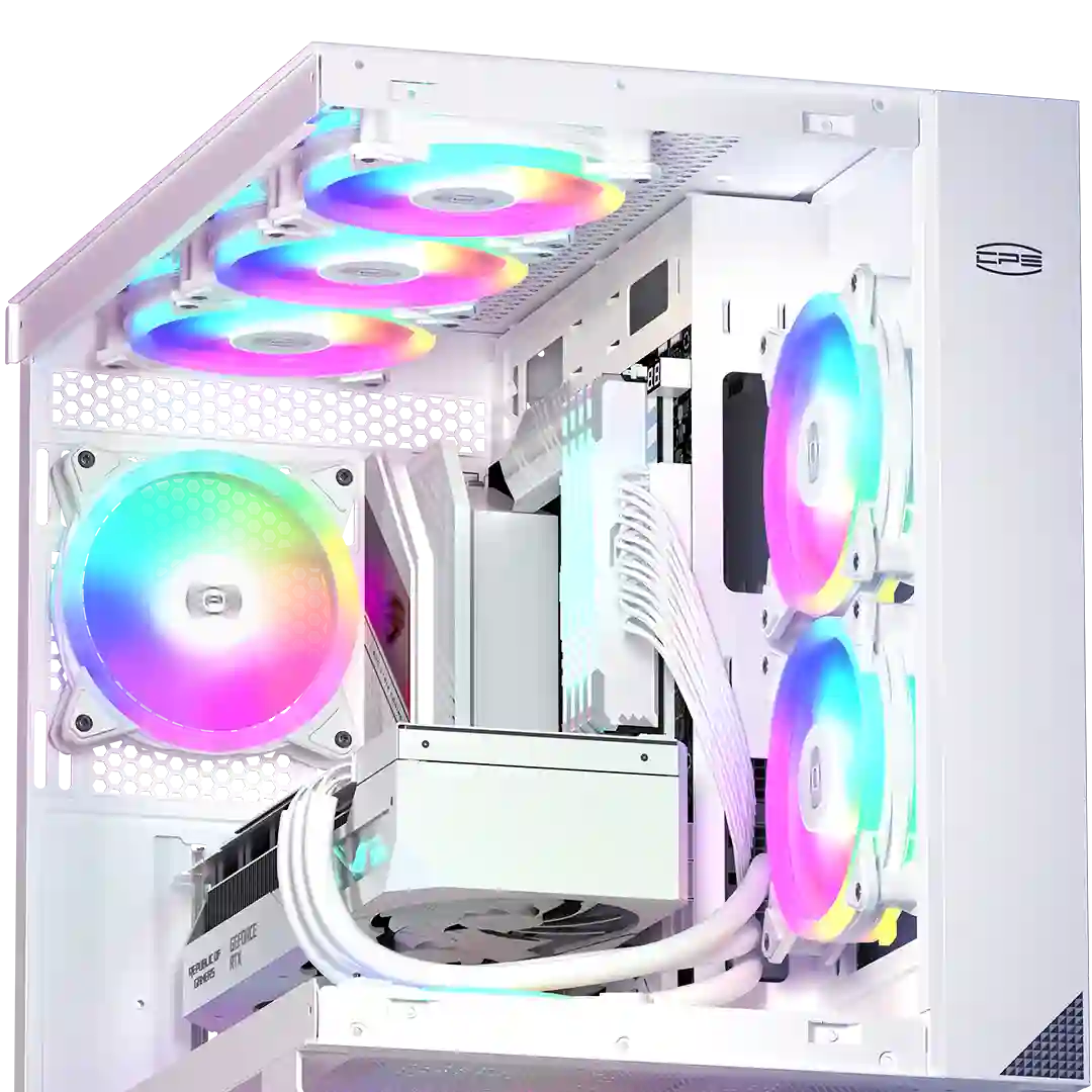 Вентилятор для корпуса PCCOOLER F3 T120 ARGB WH