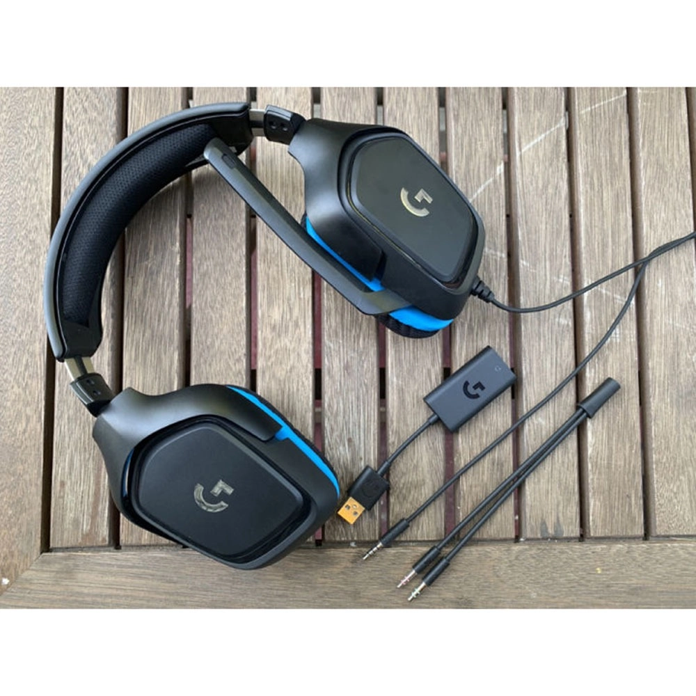 Гарнитура игровая LOGITECH G432 Wired Gaming Leatherette Retail (981-000770)