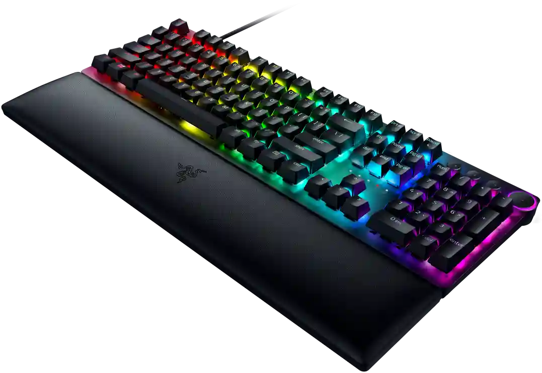 Клавиатура игровая RAZER Huntsman V2 (Linear Optical Switch - Red) (RZ03-03930700-R3R1)