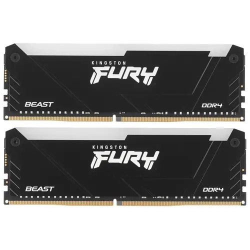 Оперативная память KINGSTON FURY Beast RGB DIMM DDR4 64GB (2x32GB) 3600 MHz (KF436C18BB2AK2/64)