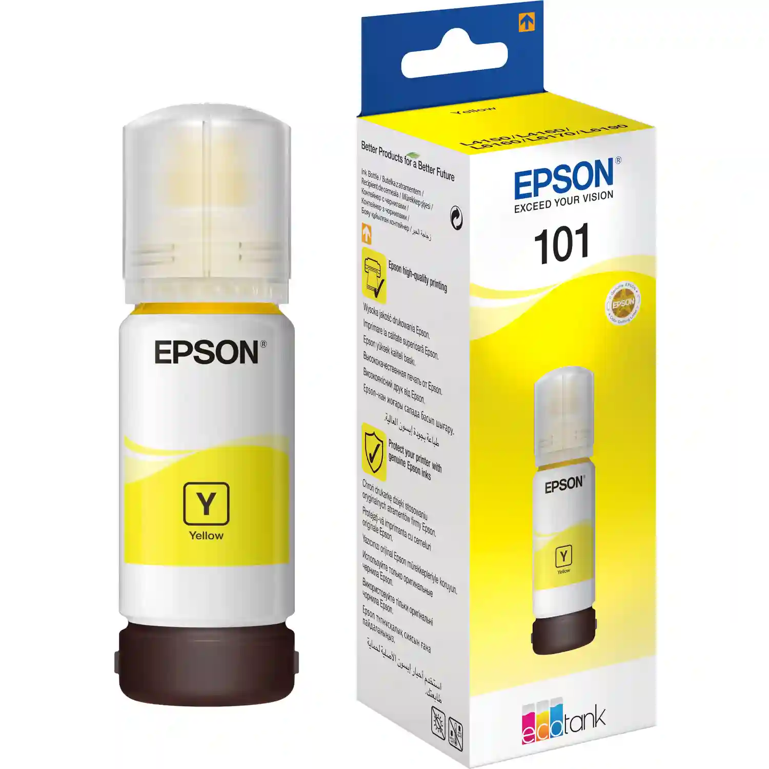 Чернила EPSON 101 Yellow (C13T03V44A)