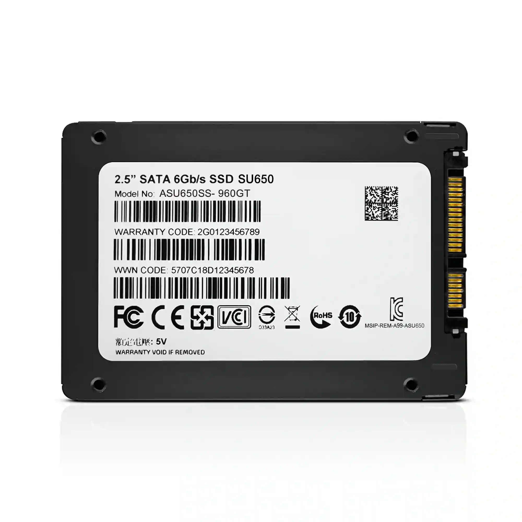 Внутренний SSD диск ADATA SU650 Ultimate 960GB, SATA3, 2.5" (ASU650SS-960GT-R)