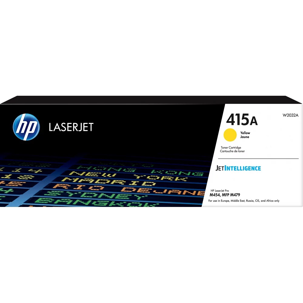 Картридж для лазерного принтера HP 415A Yellow (W2032A)