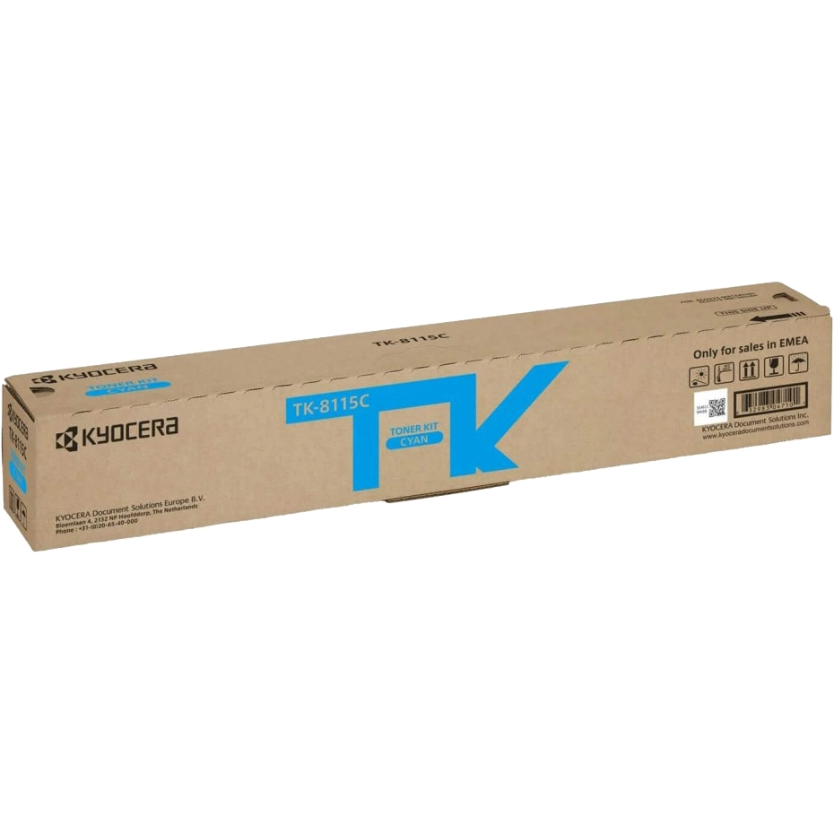 Тонер-картридж для лазерного принтера KYOCERA TK-8115C (1T02P3CNL0)