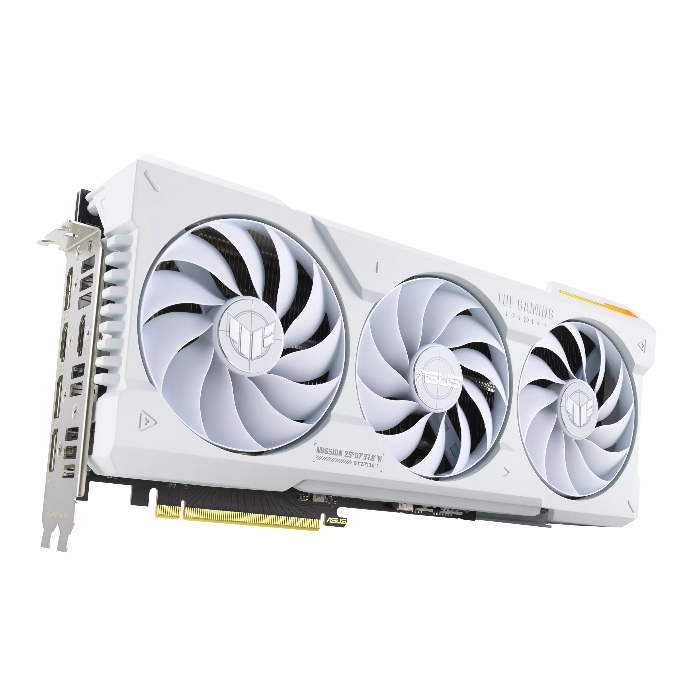 Видеокарта ASUS TUF GeForce RTX 4070 Ti Super BTF White OC 16Gb (90YV0KI0-M0NA00)