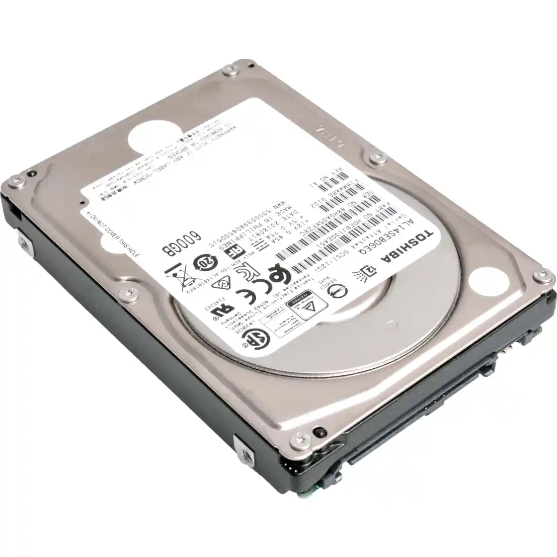 Внутренний HDD диск TOSHIBA 600GB, SAS, 2.5" (AL14SEB06EQ) 