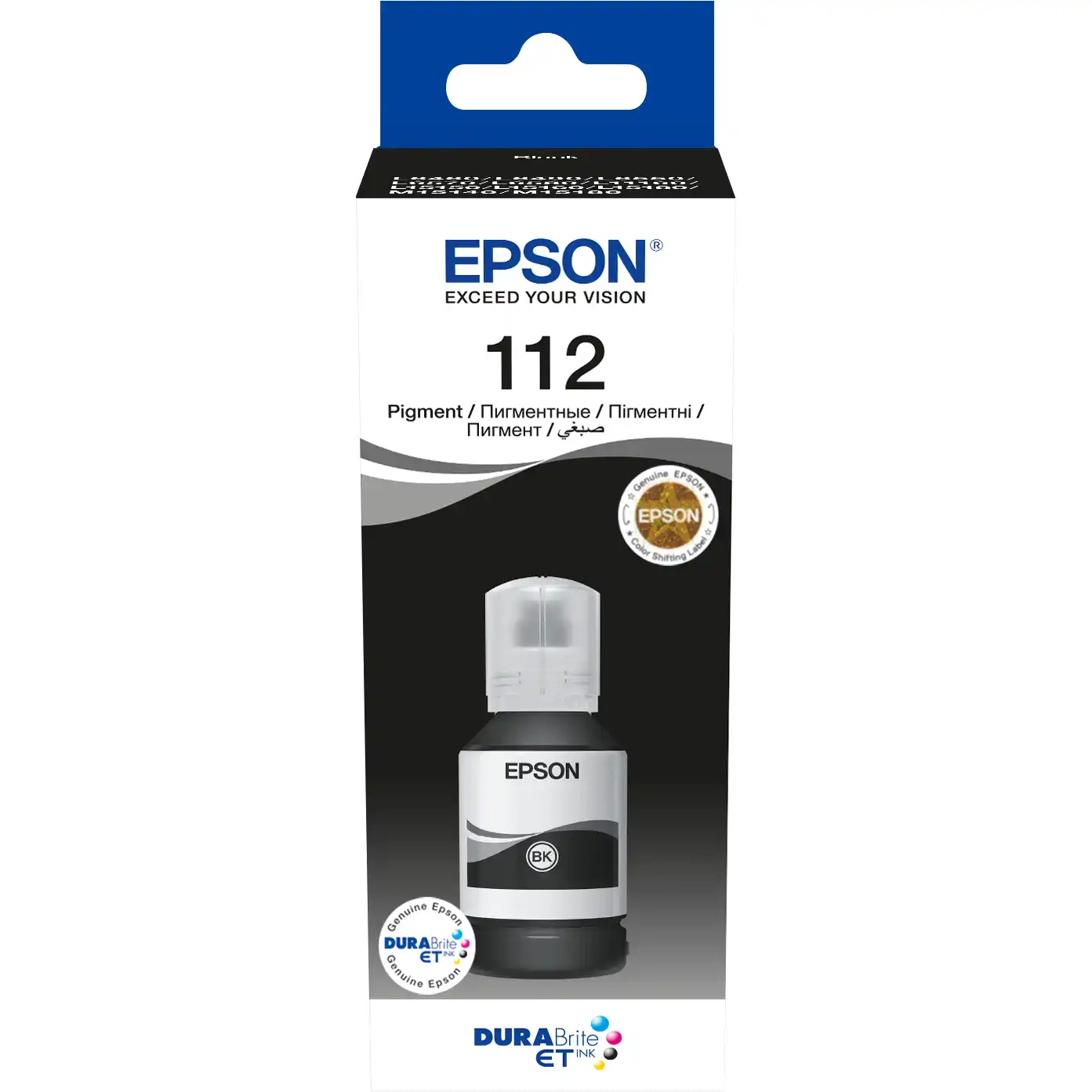 Чернила EPSON 112 Black (C13T06C14A)