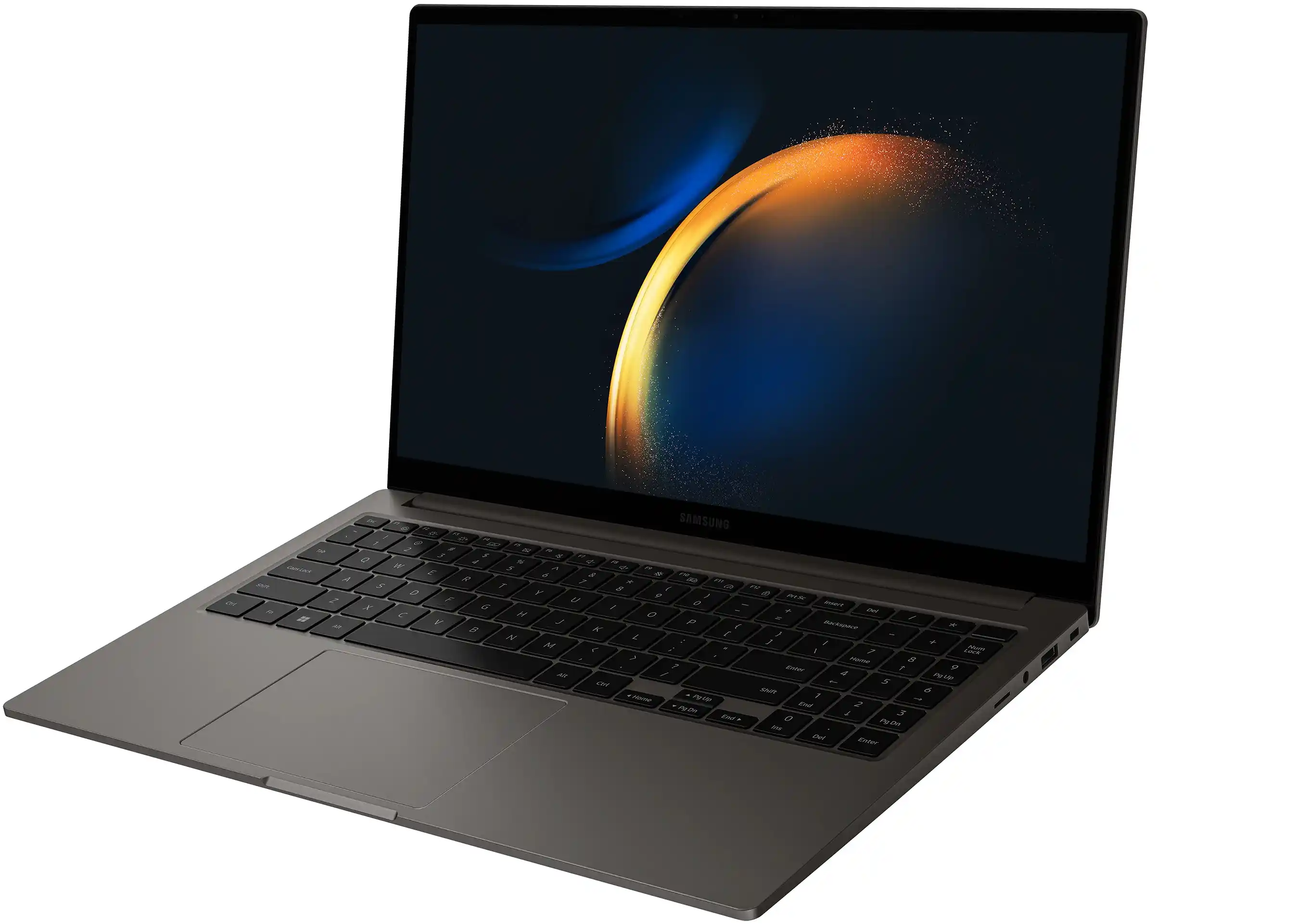 Ноутбук SAMSUNG Galaxy Book 3 15.6", Гравировка, Евровилка, Graphite (NP750XFG-KA3IN_gopwr)