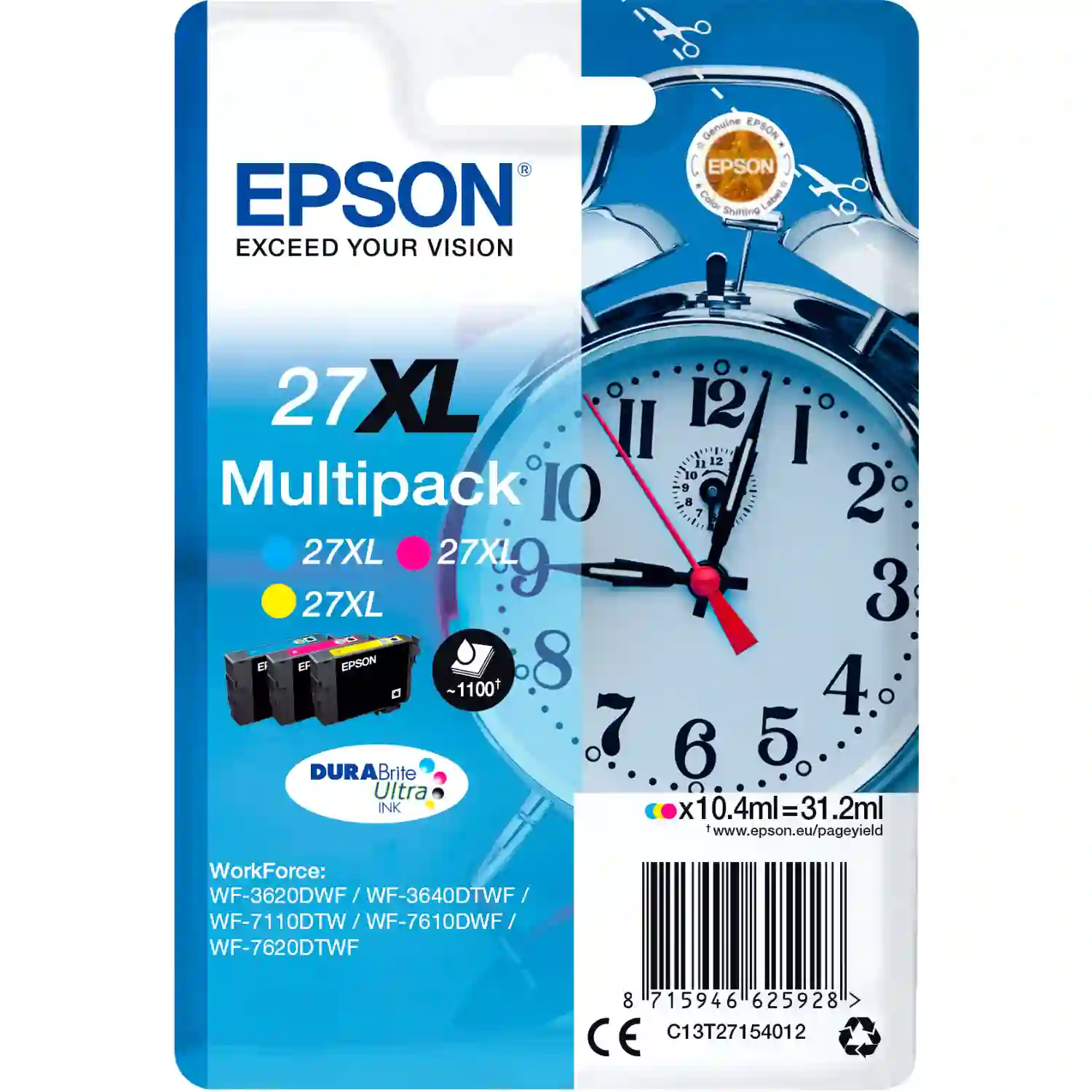 Набор картриджей для струйного принтера EPSON T2715 Multipack (C13T27154022) винный набор yousmart electric opener gift set kp1125