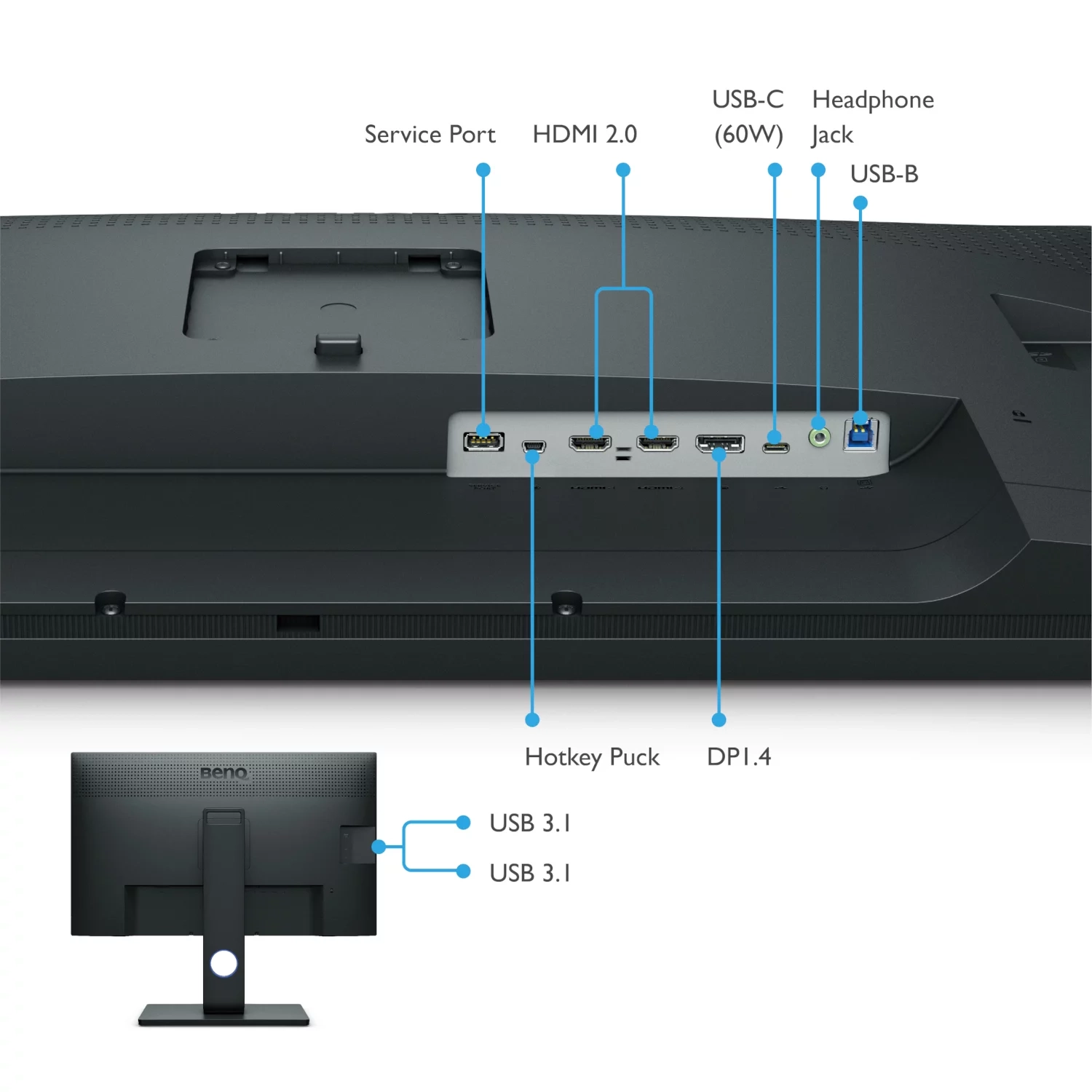 Монитор BENQ PhotoVue 31.5" (SW321C)