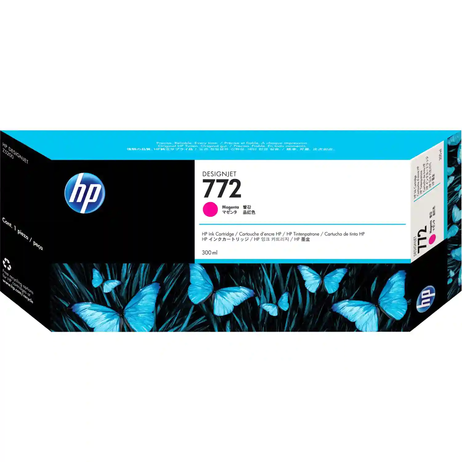 Картридж для струйного принтера HP 772 Magenta (CN629A)